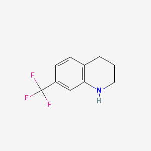 B1303991 7-(Trifluoromethyl)-1,2,3,4-tetrahydroquinoline CAS No. 450-62-4