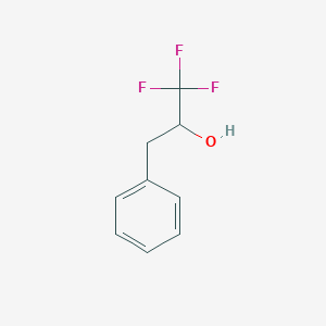 molecular formula C9H9F3O B1304000 1,1,1-三氟-3-苯基丙醇 CAS No. 330-72-3