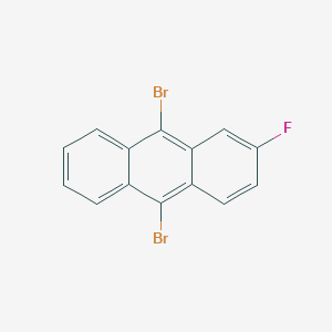 9,10-Dibromo-2-fluoroanthracene