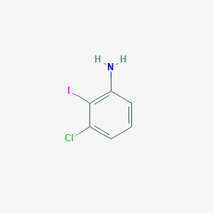 molecular formula C6H5ClIN B130401 3-氯-2-碘苯胺 CAS No. 70237-25-1
