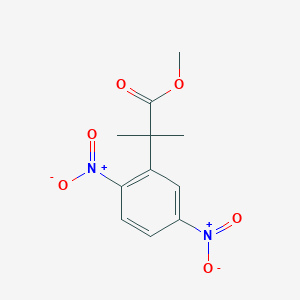 Methyl2-(2,5-dinitrophenyl)-2-methylpropanoate