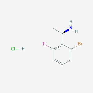 (R)-1-(2-Bromo-6-fluorophenyl)ethan-1-amine