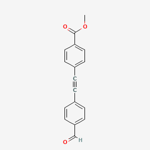 Methyl 4-((4-formylphenyl)ethynyl)benzoate