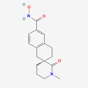 (S)-N-Hydroxy-1'-methyl-2'-oxo-3,4-dihydro-1H-spiro[naphthalene-2,3'-piperidine]-6-carboxamide