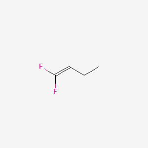 molecular formula C4H6F2 B1304031 1,1-二氟丁-1-烯 CAS No. 407-09-0