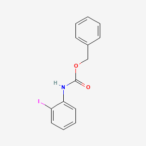 molecular formula C14H12INO2 B13040311 N-Cbz-2-iodoaniline 