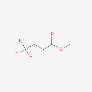 molecular formula C5H7F3O2 B1304037 4,4,4-三氟丁酸甲酯 CAS No. 2365-82-4