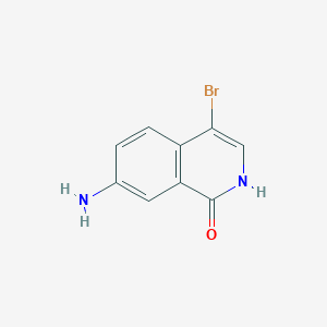 7-Amino-4-bromoisoquinolin-1(2H)-one