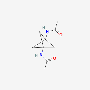 N-{3-acetamidobicyclo[1.1.1]pentan-1-yl}acetamide