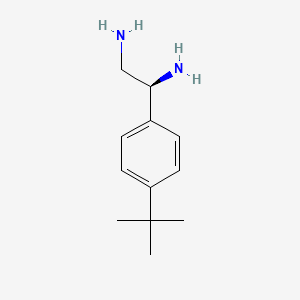 (1S)-1-[4-(Tert-butyl)phenyl]ethane-1,2-diamine