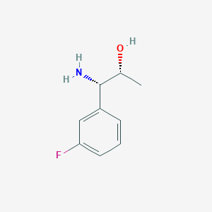 (1S,2R)-1-Amino-1-(3-fluorophenyl)propan-2-OL