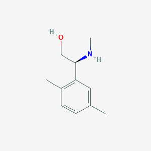 (S)-2-(2,5-Dimethylphenyl)-2-(methylamino)ethan-1-OL