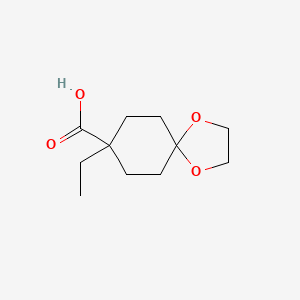 8-Ethyl-1,4-dioxaspiro[4.5]decane-8-carboxylic acid