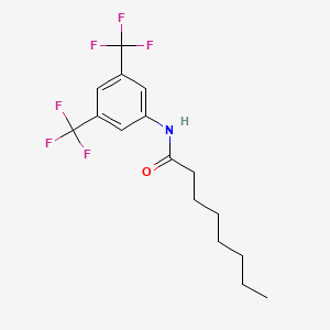 3,5-Bis(trifluoromethyl)phenyl octanamide