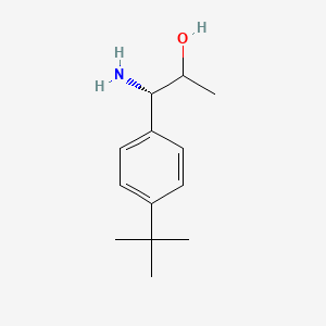 (1S)-1-Amino-1-(4-(tert-butyl)phenyl)propan-2-OL