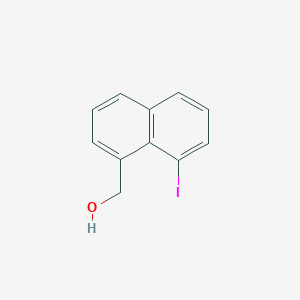 molecular formula C11H9IO B1304088 (8-Iodonaphthalen-1-yl)methanol CAS No. 85864-84-2
