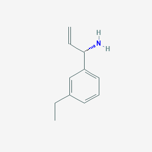 (1S)-1-(3-Ethylphenyl)prop-2-enylamine