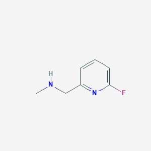 1-(6-fluoropyridin-2-yl)-N-methylmethanamine