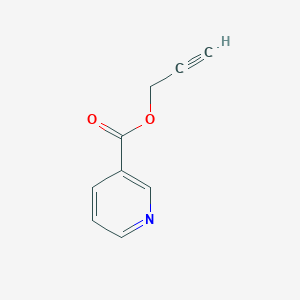molecular formula C9H7NO2 B1304091 Prop-2-ynyl nicotinate CAS No. 24641-06-3