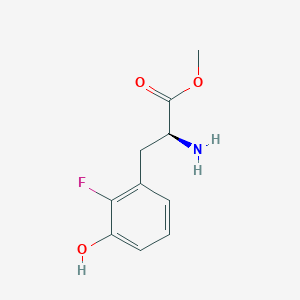 (S)-Methyl 2-amino-3-(2-fluoro-3-hydroxyphenyl)propanoate