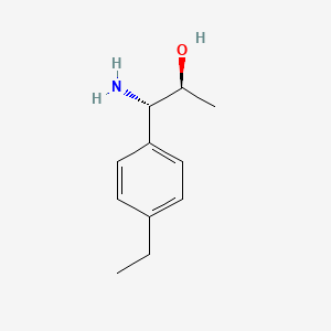 (1S,2S)-1-amino-1-(4-ethylphenyl)propan-2-ol