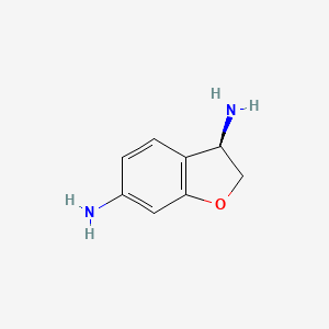 (3R)-2,3-Dihydro-1-benzofuran-3,6-diamine