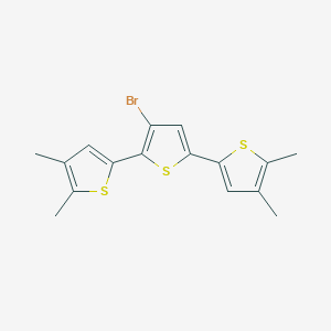 3-bromo-2,5-bis(4,5-dimethylthiophen-2-yl)thiophene