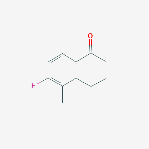 6-Fluoro-5-methyl-3,4-dihydronaphthalen-1(2H)-one