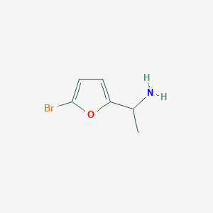 1-(5-Bromofuran-2-yl)ethan-1-amine