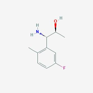 (1S,2S)-1-amino-1-(5-fluoro-2-methylphenyl)propan-2-ol