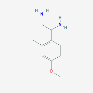 1-(4-Methoxy-2-methylphenyl)ethane-1,2-diamine