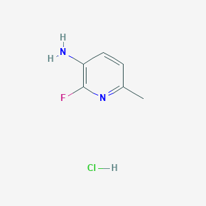 molecular formula C6H8ClFN2 B13041296 4-Chloro-3-fluoropyridineHCl 