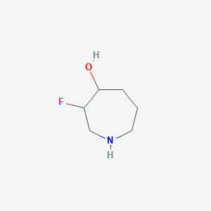 3-Fluoroazepan-4-ol