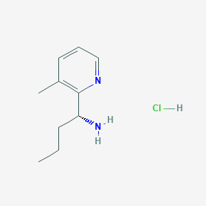 (1R)-1-(3-Methyl(2-pyridyl))butylamine hcl