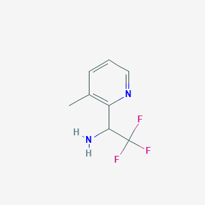 2,2,2-Trifluoro-1-(3-methyl(2-pyridyl))ethylamine