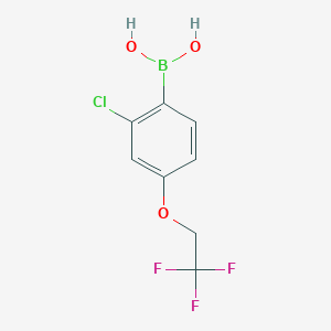 (2-Chloro-4-(2,2,2-trifluoroethoxy)phenyl)boronic acid