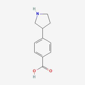 4-(3-Pyrrolidinyl)benzoic acid