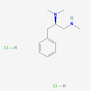 (R)-N1,N2,N2-Trimethyl-3-phenylpropane-1,2-diamine 2hcl