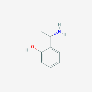 2-((1S)-1-Aminoprop-2-enyl)phenol