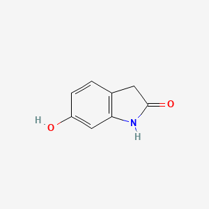 molecular formula C8H7NO2 B1304144 6-Hydroxyindolin-2-one CAS No. 6855-48-7