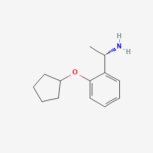 (1S)-1-(2-Cyclopentyloxyphenyl)ethylamine