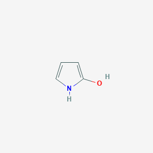 molecular formula C4H5NO B13041525 1H-Pyrrol-2-ol CAS No. 29212-55-3