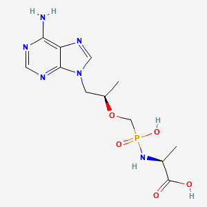 molecular formula C12H19N6O5P B13041544 Tenofovir impurity 33 