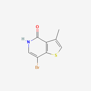 7-Bromo-3-methylthieno[3,2-c]pyridin-4-ol