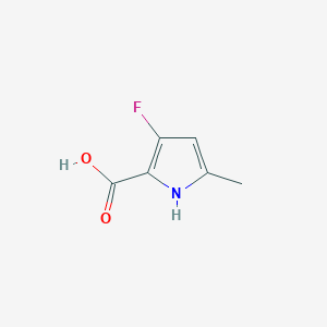 3-Fluoro-5-methyl-1H-pyrrole-2-carboxylicacid