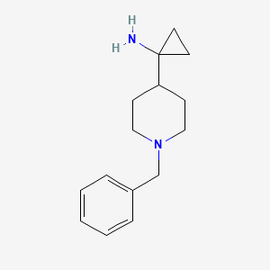 1-(1-Benzylpiperidin-4-YL)cyclopropan-1-amine