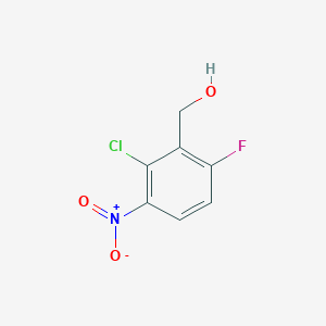 (2-Chloro-6-fluoro-3-nitrophenyl)methanol