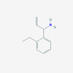 1-(2-Ethylphenyl)prop-2-enylamine