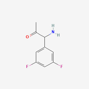 1-Amino-1-(3,5-difluorophenyl)acetone