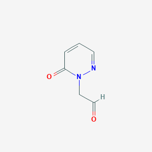 2-(6-Oxopyridazin-1(6H)-YL)acetaldehyde